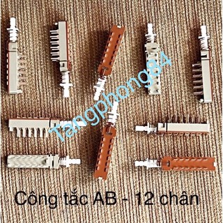 Công tắc ab lớn 12 chân - giá 10 cái 80k