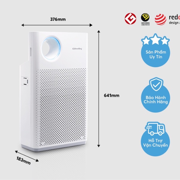 Máy lọc không khí Coway Classic (AP-1018F) - Cam Kết Hàng Chính Hãng 100%