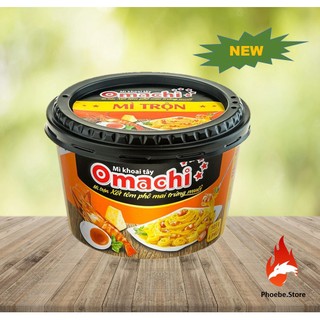 4 TÔ Mì khoai tây Omachi trộn xốt tôm phô mai trứng muối hộp 105g
