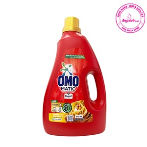 Chai Nước giặt Omo cửa trên hương tinh dầu thơm Comfort 2.3lit- Chính Hãng