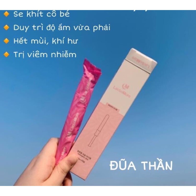 Gel phụ khoa vệ sinh cho phụ nữ / đũa thần Lactomore Inner Gel chính hãng Hàn Quốc (lẻ 1 ống)