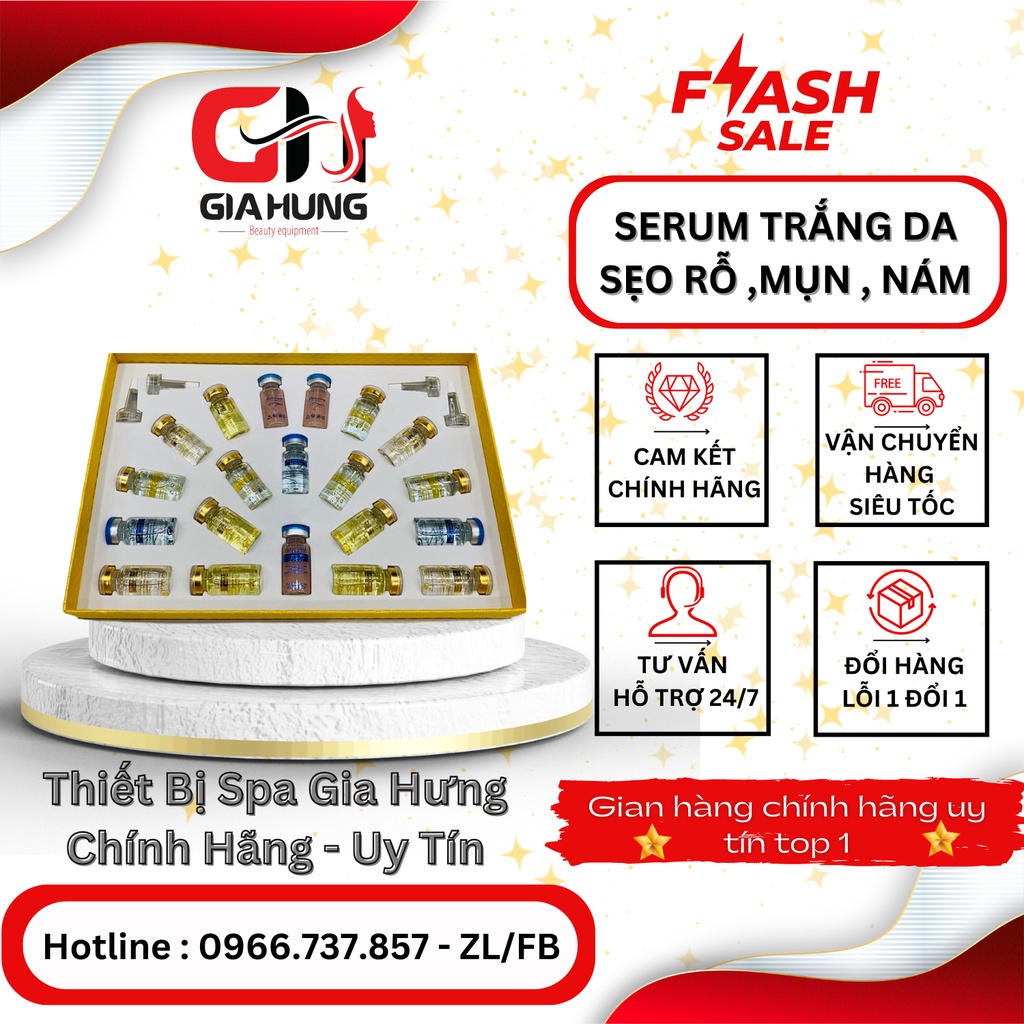 3 lọ Tế Bào Gốc Mụn (CUTISCURA) 10ml