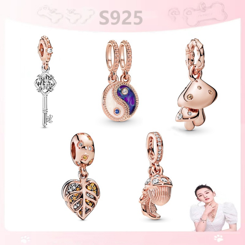Chảo Bạc S925 | Chuỗi Hạt Đeo Tay Nhiều Kiểu Dáng | Mặt Dây Chuyền Hình Âm Dương Độc Đáo