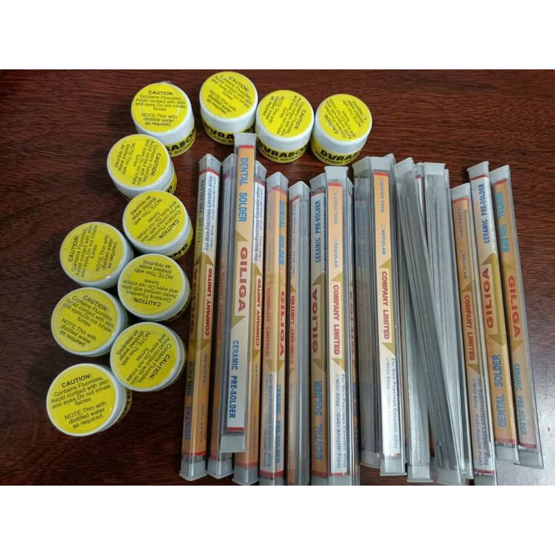 QUE HÀN GILIGA - CHẤT HÀN THÁO LẮP LABO NHA KHOA