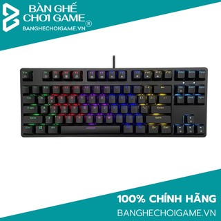 Bàn phím cơ e-dra ek387l rgb huano switch - hàng chính hãng
