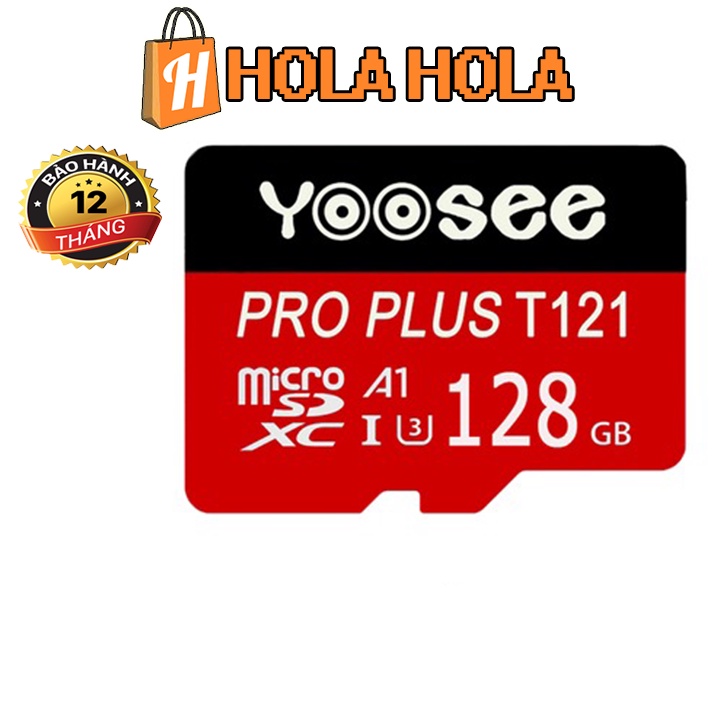 Thẻ nhớ Yoosee 128Gb Class 10 chuyên dụng cho camera (loại theo máy)