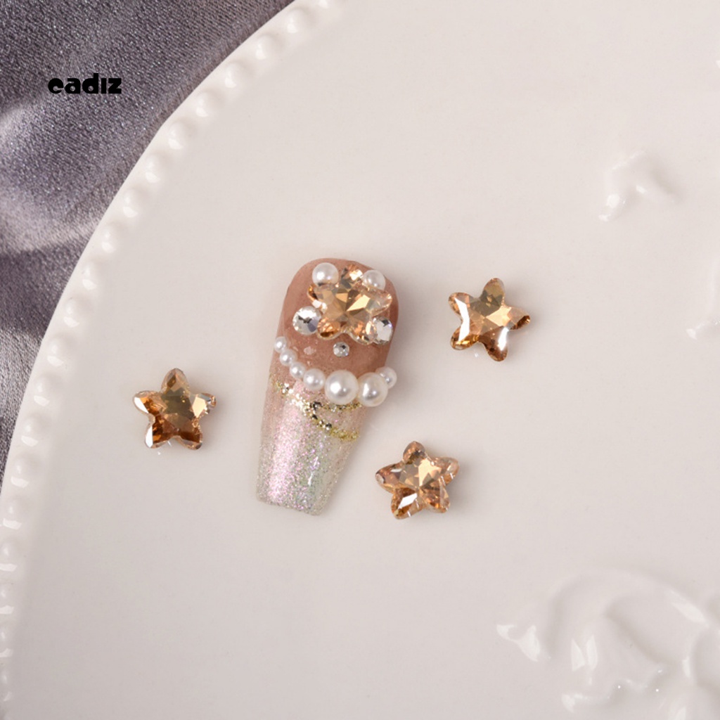 Set 10 Phụ Kiện Đá 3D Lấp Lánh Trang Trí Móng Tay Nghệ Thuật