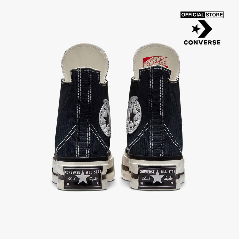 CONVERSE - Giày sneakers cổ cao unisex Chuck Taylor All Star 1970s Plus A00916C-0050_BLACK