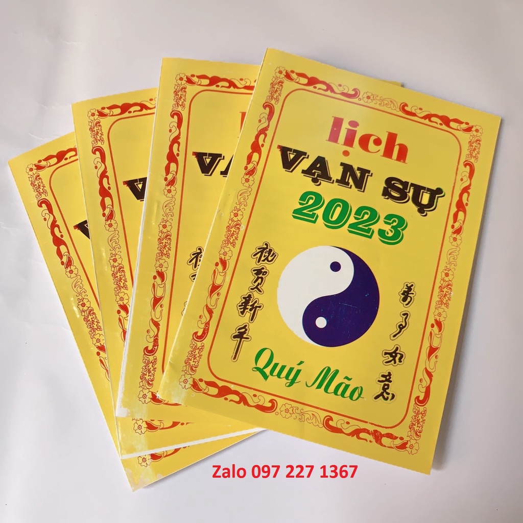 Sổ tay lịch v.ạn s.ự màu vàng năm 2023, Sổ lịch tay tiện dụng trong công việc