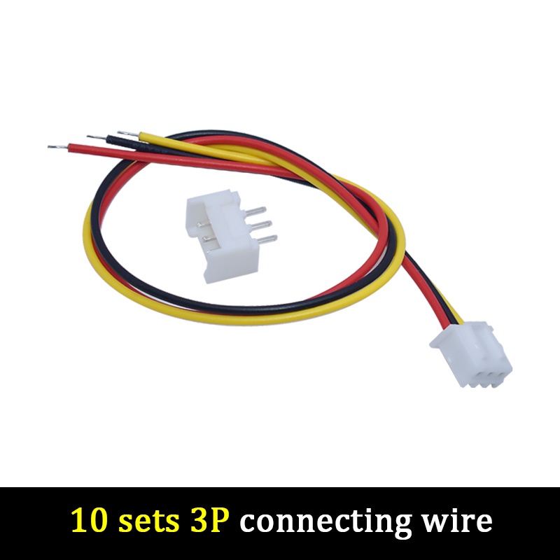 Set 10 Đầu Nối Dây Điện 2 / 3 / 4 / 5 / 6 / 7 / 8 / 9 / 10 Pin 26AWG JST XH2.54 XH 2.54mm