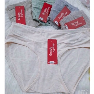Quần lót bà bầu cạp chéo cotton thông hơi 5817, Quần chip mẹ bầu và sau sinh Cubonshop đáy trắng kháng khuẩn