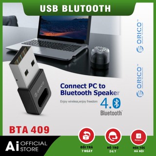 Usb bluetooth 4.0 - orico bta 409 - chính hãng - dành cho pc, laptop - bảo hành 12 tháng!!!