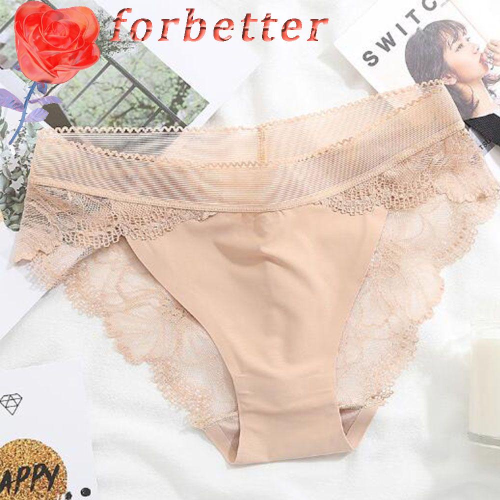 Quần lót ren giấu đường may size lớn cho nữ