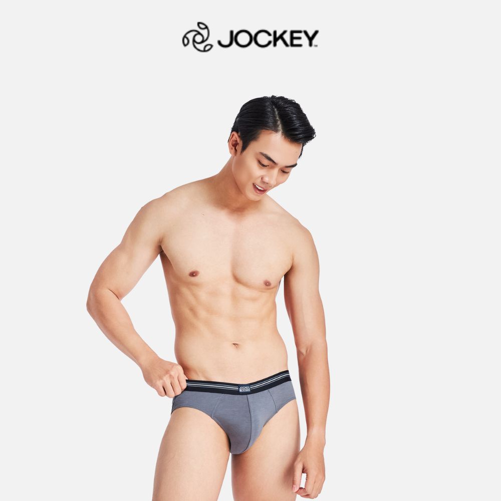 Quần Lót Nam Bamboo Jockey Dáng Trunk Boxer Co Giãn Thoải Mái Màu Xám Đậm - J1248_P1