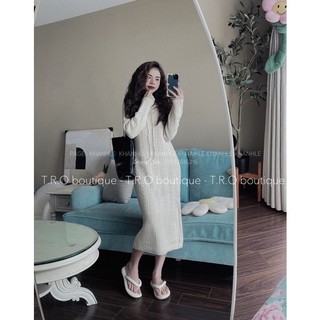 Váy len thừng mũ hàng qcl1