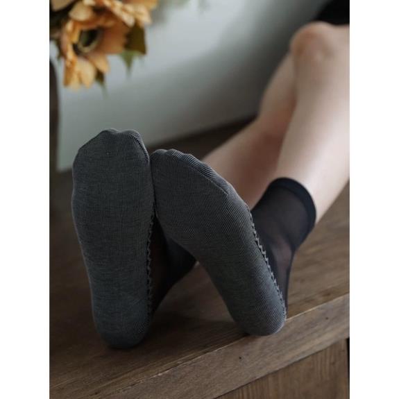 Tất Da Chân Cổ Ngắn Nữ Chống Trượt Softie, vớ Nữ Phong Cách Hàn Quốc Co Giãn 4 Chiều 169