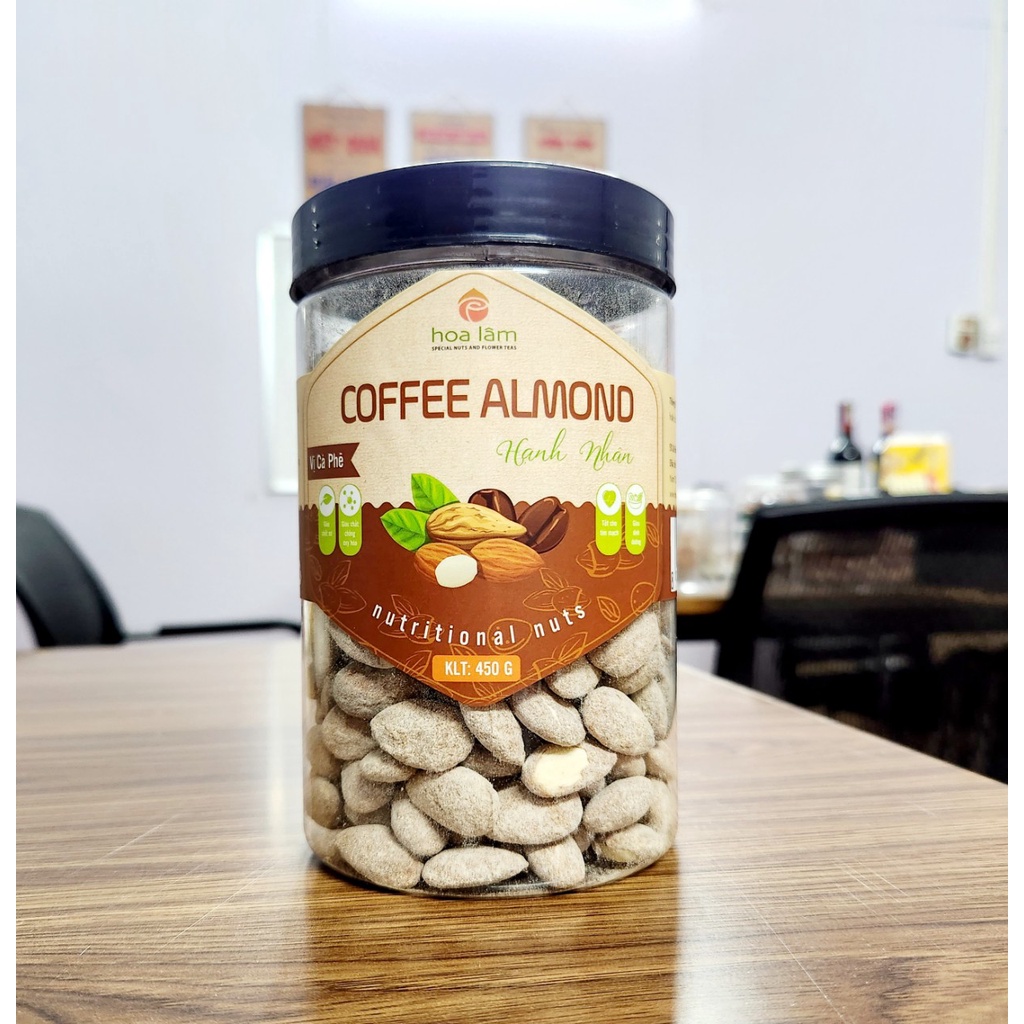 Hạnh nhân Mỹ vị cà phê giàu dinh dưỡng