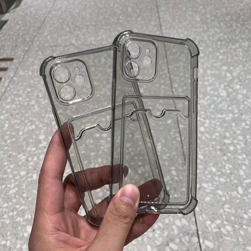 Ốp lưng trong suốt có ví đựng thẻ ảnh cho VIVO V23 5G Y21 Y21s Y21T Y21A Y53s Y33s Y33T Y20g Y20i Y20s Y20 Y17 Y15s Y15a Y15 Y12 Y12s Y12a Y11s Y11s Y11 5G 4G 2022