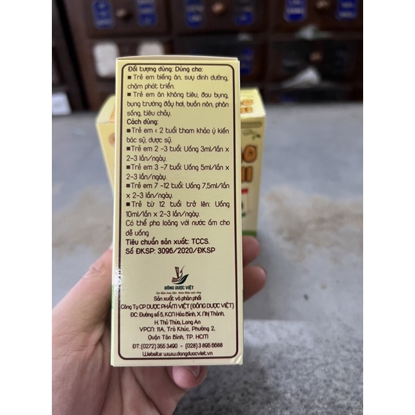 Siro Ăn Ngon Trẻ Em Bảo Nhi - 100ml