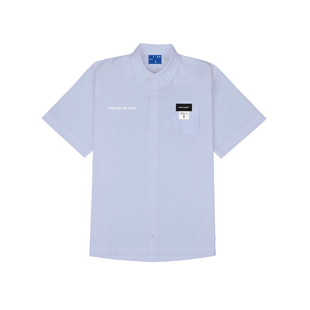 AITHER STUDIO áo sơ mi PATCHWORK SHIRT