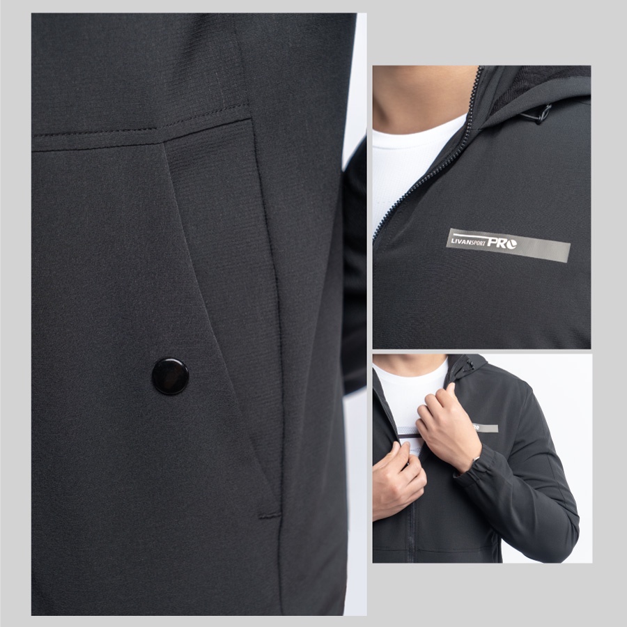 Áo Gió Nam Livan Sport Chính Hãng Cao Cấp Motion