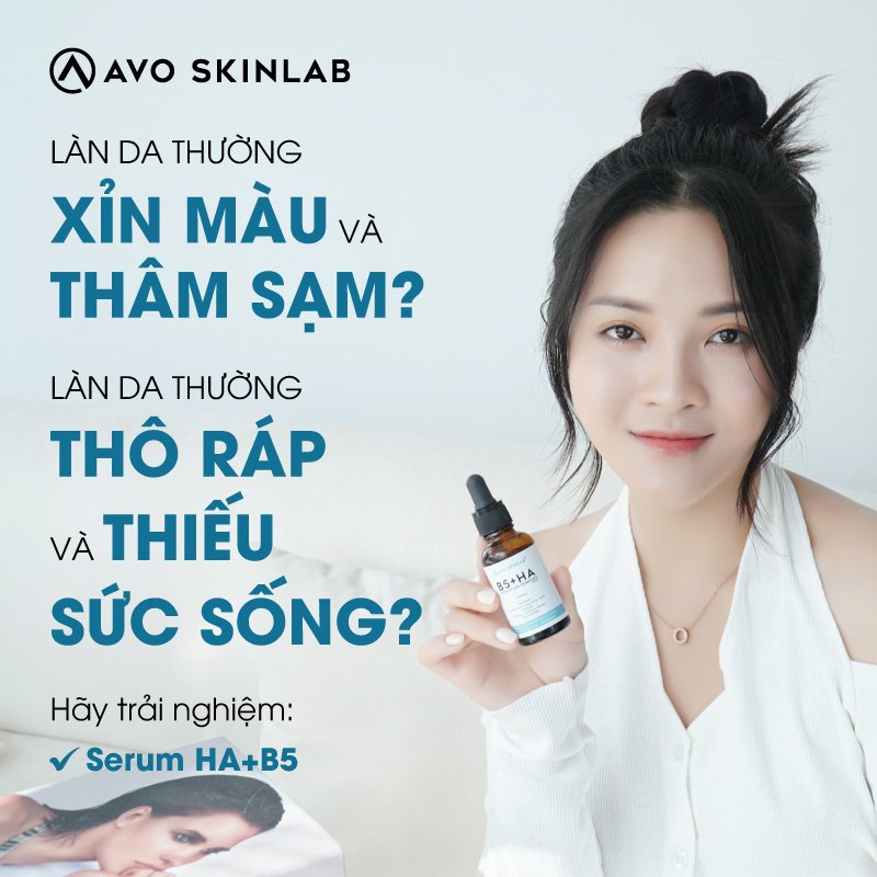 Serum ha b5 USOLAB AVO tái tạo, phục hồi da, tăng đàn hồi, da căng bóng 30ml | BigBuy360 - bigbuy360.vn