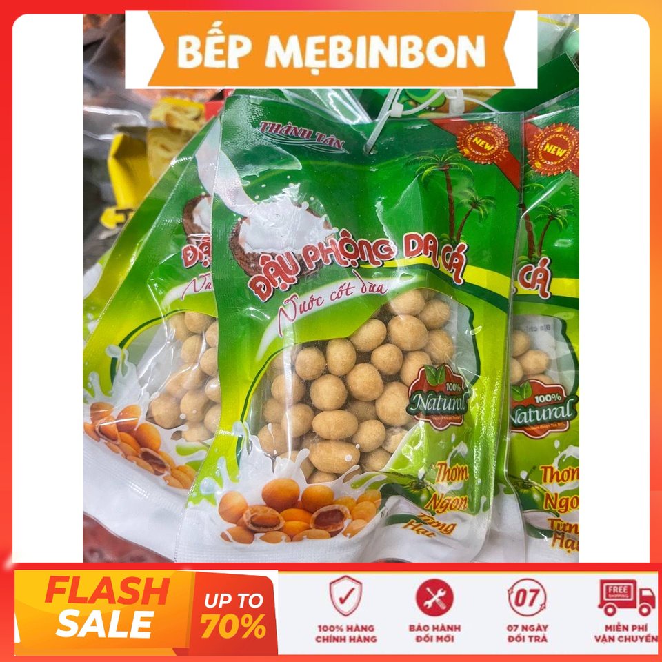 đậu phộng da cá cốt dừa 100g