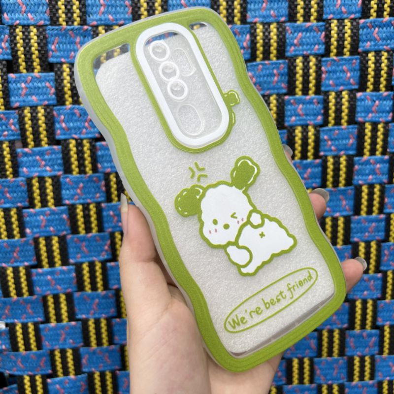 Ốp lưng Oppo A5 / A9 2020 dẻo nhiều hình siêu dễ thương viền lượn sóng bảo vệ camera