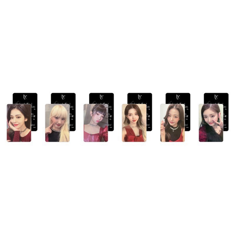 Set 6 Tấm Thẻ Ảnh Lomo In Hình Các Thành Viên Nhóm Nhạc Hàn Quốc