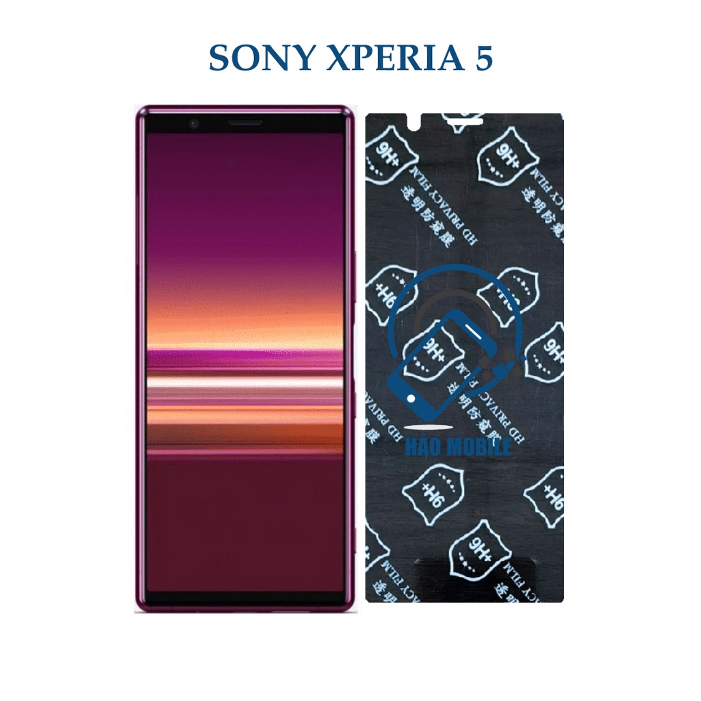 Dán chống nhìn trộm Sony Xperia 5 - Dán cường lực dẻo nano