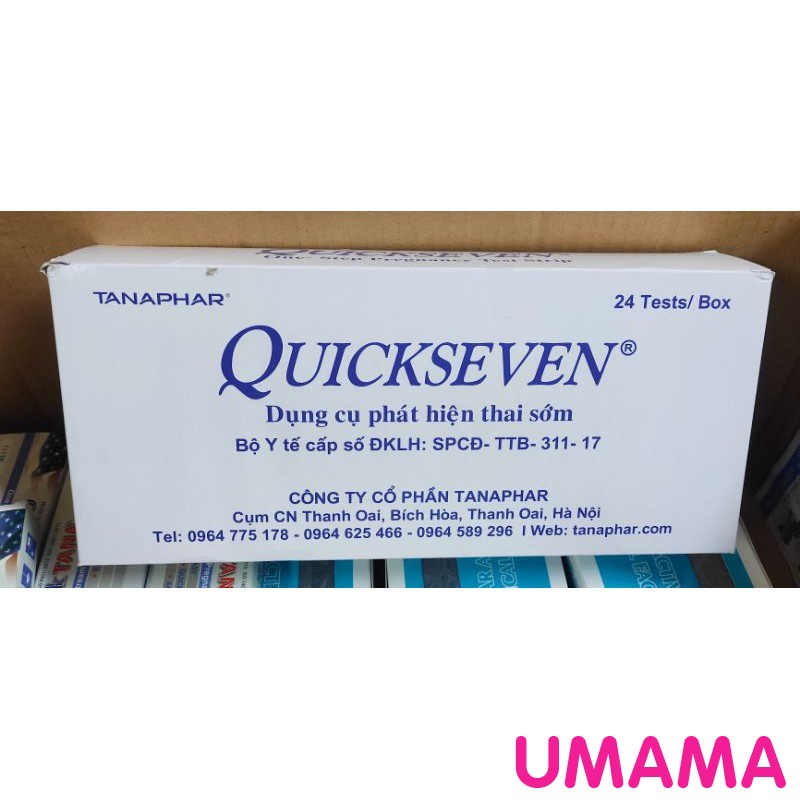 QUE THỬ THAI QUICKSEVEN TANAPHAR