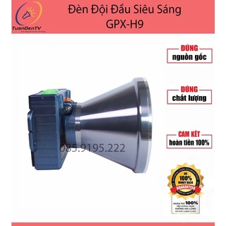 Đèn Đội Đầu GPX-H9 mẫu mới, công suất 200w