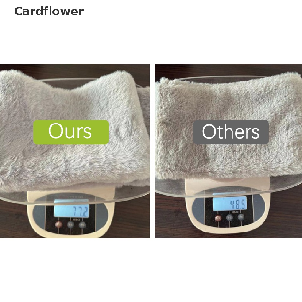 &lt; Cardflower &gt; Khăn Choàng Cổ Bằng Lông Giả Dày Dặn Giữ Ấm Mùa Đông Cho Nữ Sinh