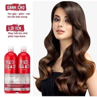 Dầu gội TIGI Bed Head chăm sóc tóc phục hồi tóc hư tổn