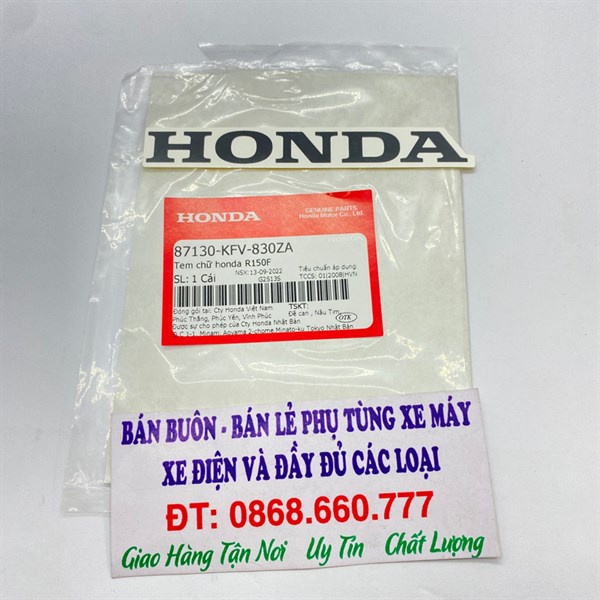 Tem yếm Dream Zin Honda - 87130KFV830ZA