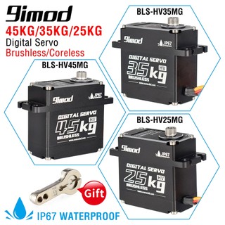 Động Cơ Servo 100% Nguyên Bản Không Chổi Than 9imod 50KG 45KG 35KG 25KG 180 Độ Bằng Hợp Kim Nhôm Cho Xe Hơi / Tàu Thuyền / Xe
