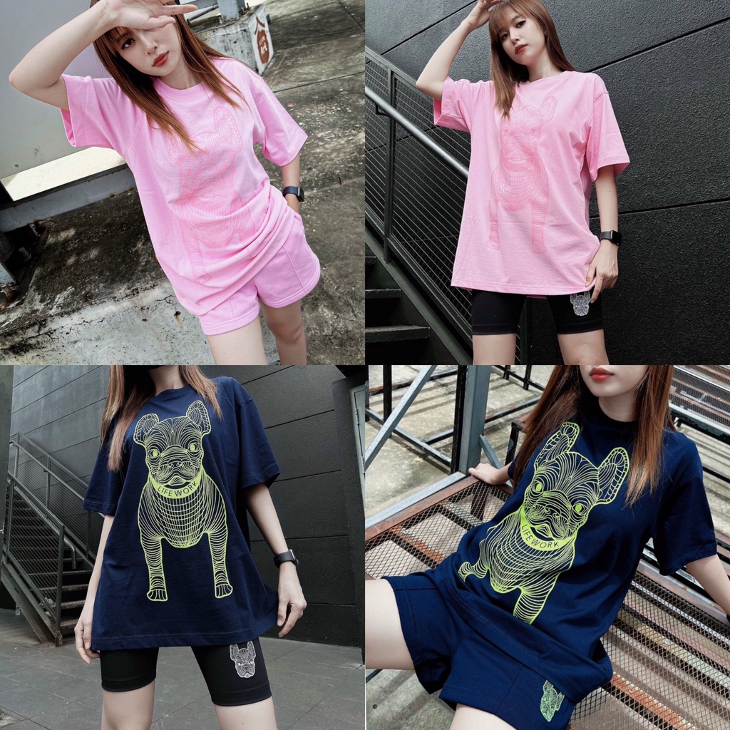 | ẢNH THẬT |Áo phông Lifework UNISEX Nam/Nữ hàng chuẩn 1:1