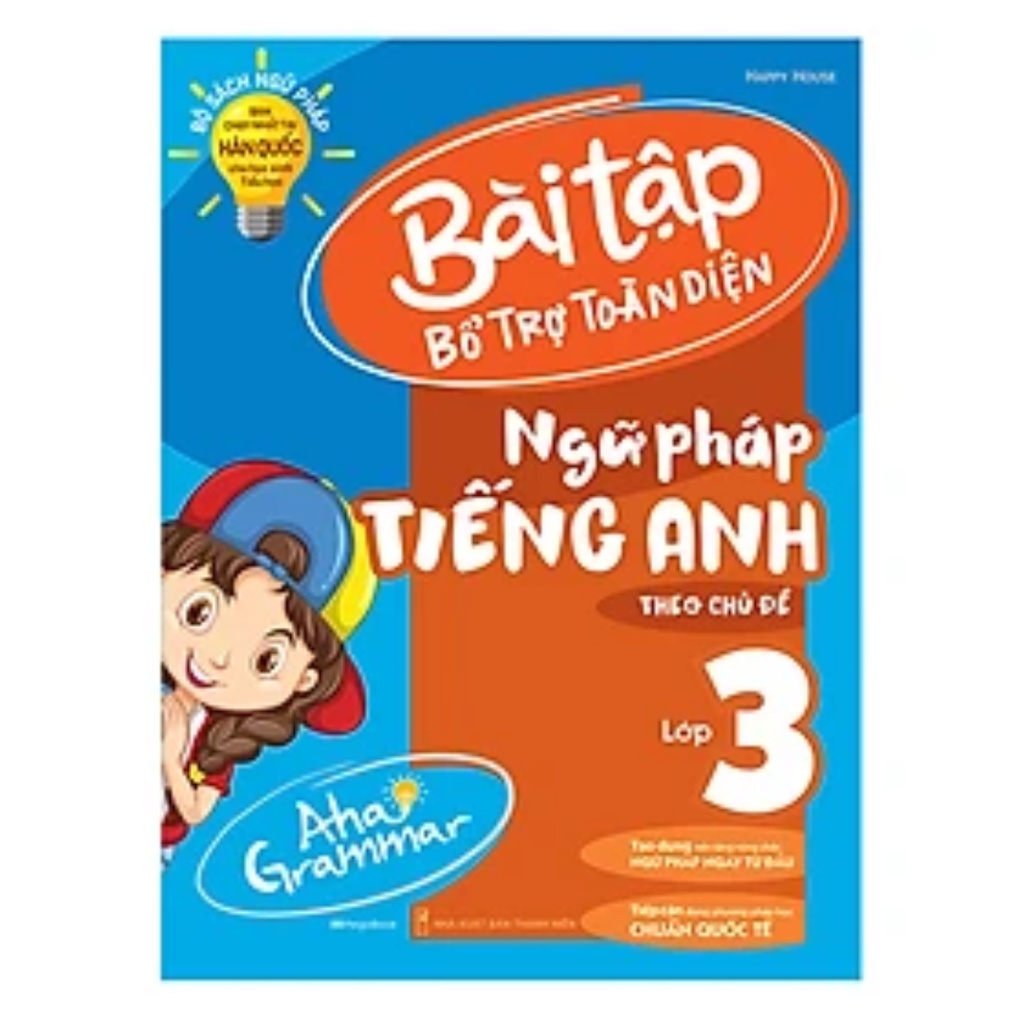 Sách - Combo 3Q Aha Grammar Bài Tập Bổ Trợ Toàn Diện Ngữ Pháp Tiếng Anh Theo Chủ Đề (Lớp 3 + Lớp 4 + Lớp 5)