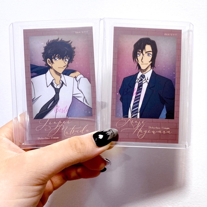 Card nhân phẩm CONAN tự chọn - Card nhân phẩm đã bóc Thẻ Detective Conan AOT JJK MHA haikyu amuro Furuya Rei Akai