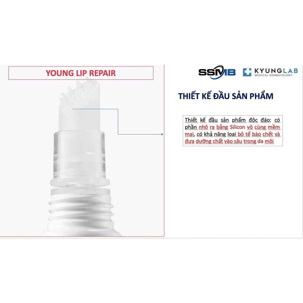 Bộ son dưỡng môi và kem dưỡng cấp ẩm làm dịu môi Young Lip Cream & Young Lip Repair, Son dưỡng môi Kyunglab