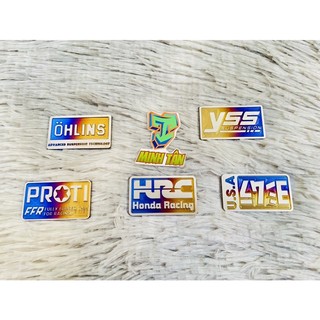Tem titan chân Phuộc sau trang trí Vario, Click, Airblade