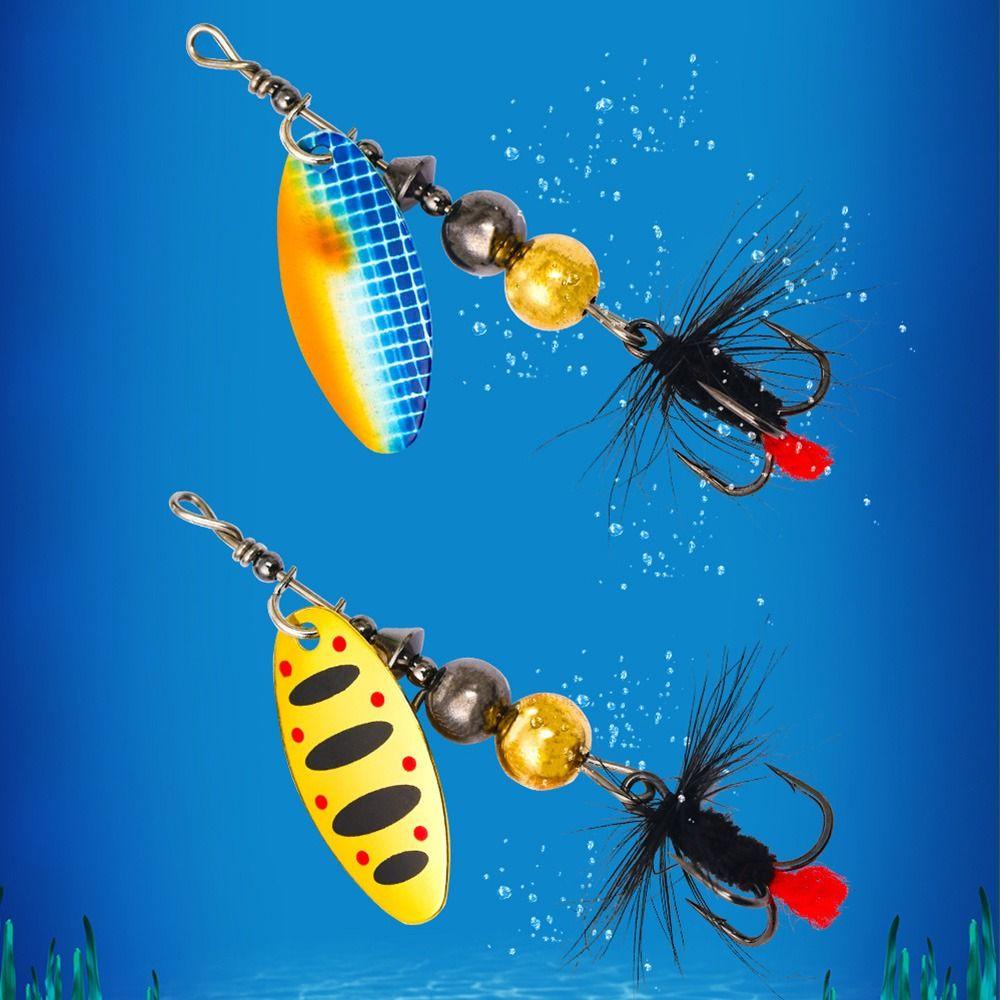 Set 2 Mồi Câu Cá Giả Bằng Kim Loại Siêu Bền SHOUKEY