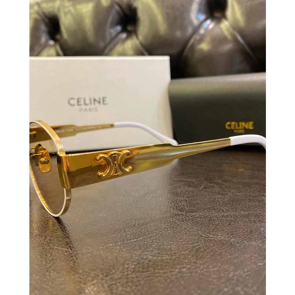 Kính mắt vintage CE oval tặng kèm fullbox