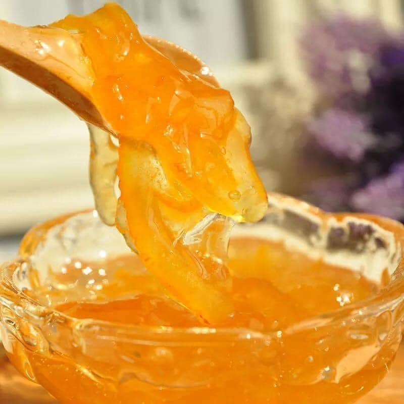 Chanh đào mật ong Hàn Quốc hũ 1kg date 11/2025