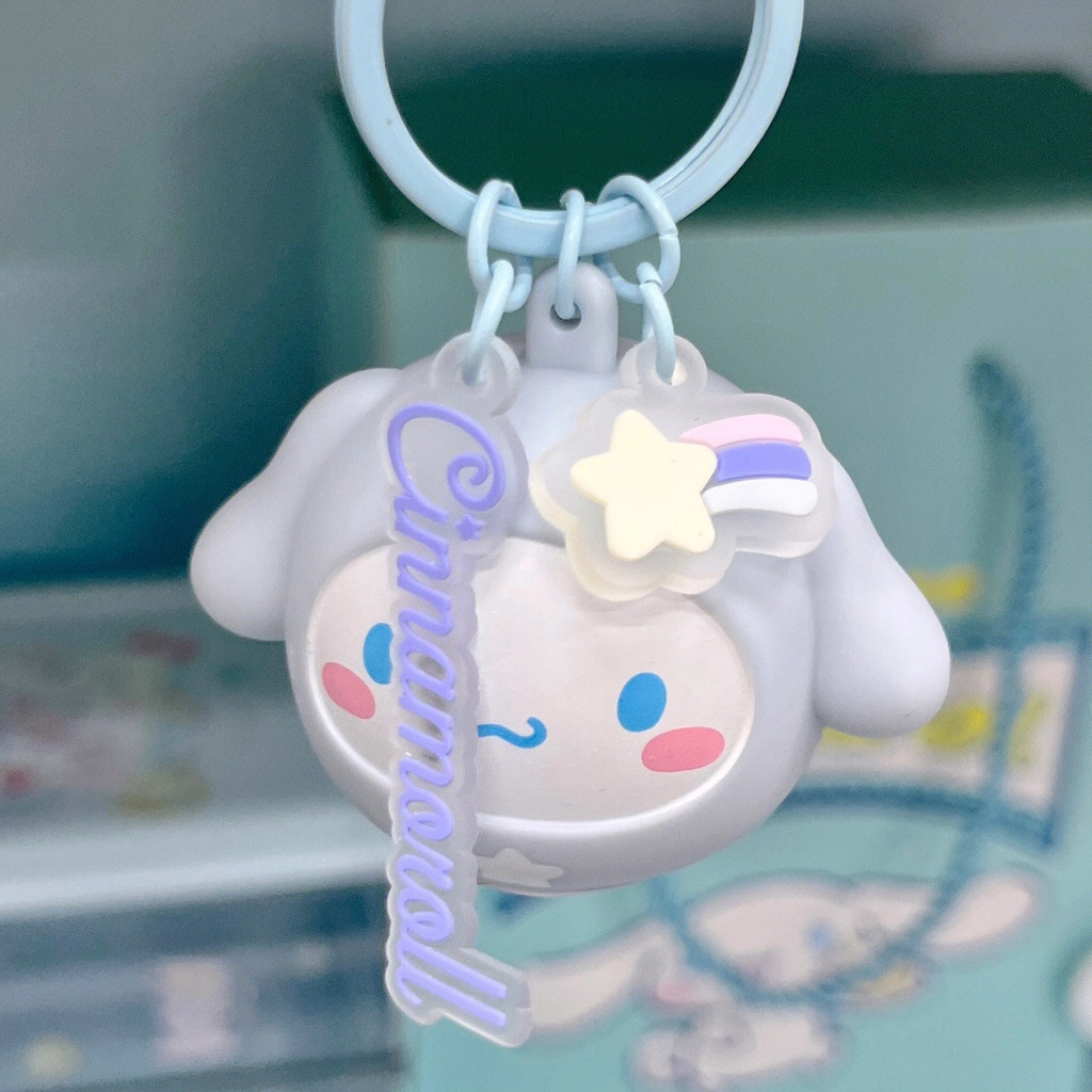 Móc Khóa Hình Sanrio Kuromi Cinnamoroll Kỉ Niệm Lần Thứ 20 Bằng Silicon Dễ Thương
