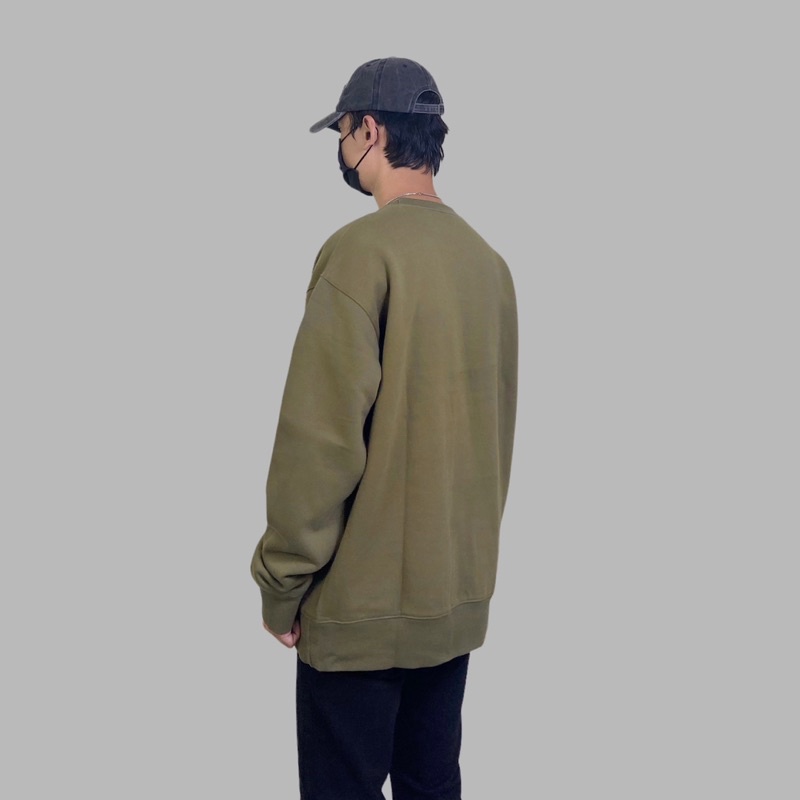 Áo sweater basic chất nỉ bông dáng rộng Brokeboiz