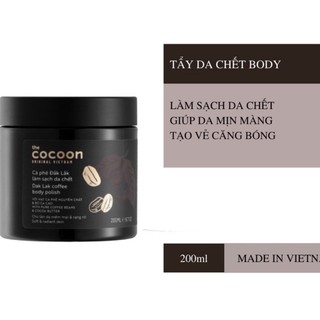 Tẩy Da Chết Cafe DakLak Cocoon 200ml