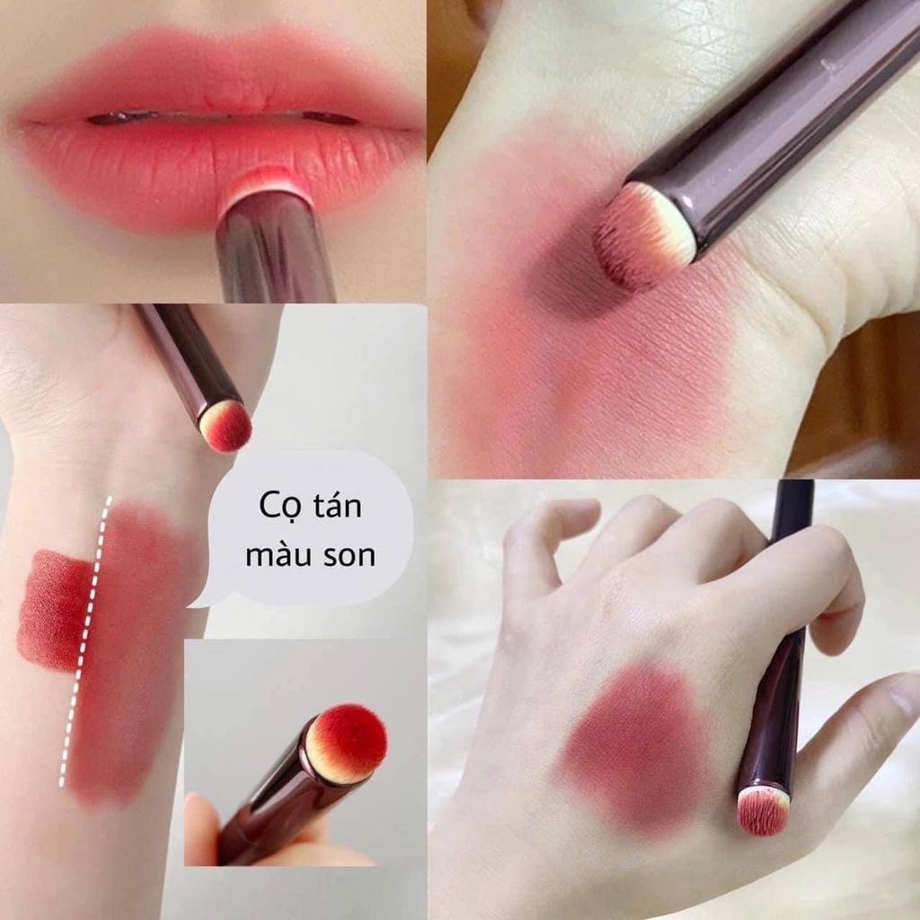 Cọ Trang Điểm Son Môi Siêu Mềm Nhỏ Gọn Thiết Kế Đầu Tròn Loại Đẹp Zu Cosmetics