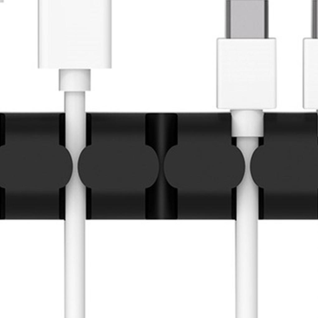 Dụng Cụ Sắp Xếp Dây Cáp Sạc USB Bằng Silicone