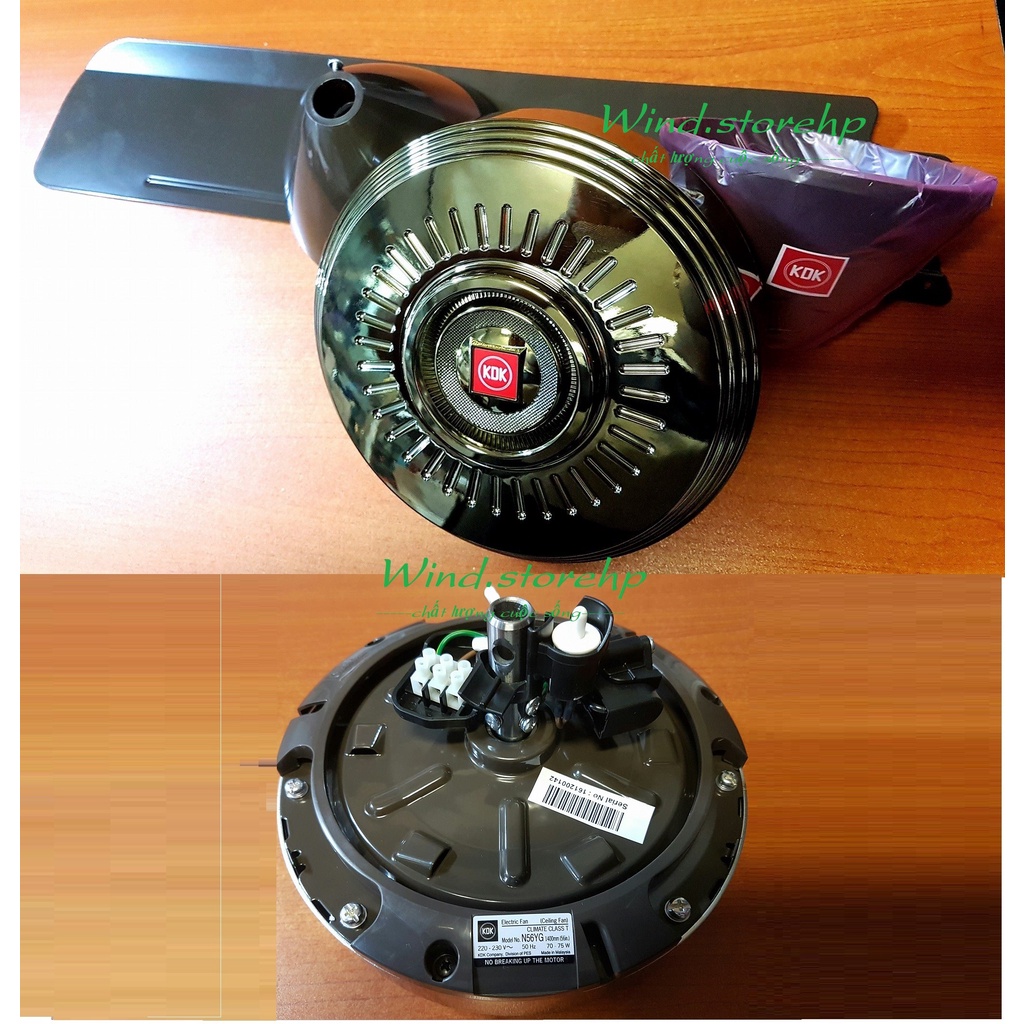 Quạt Trần KDK N56YG  - Hàng Chính Hãng -